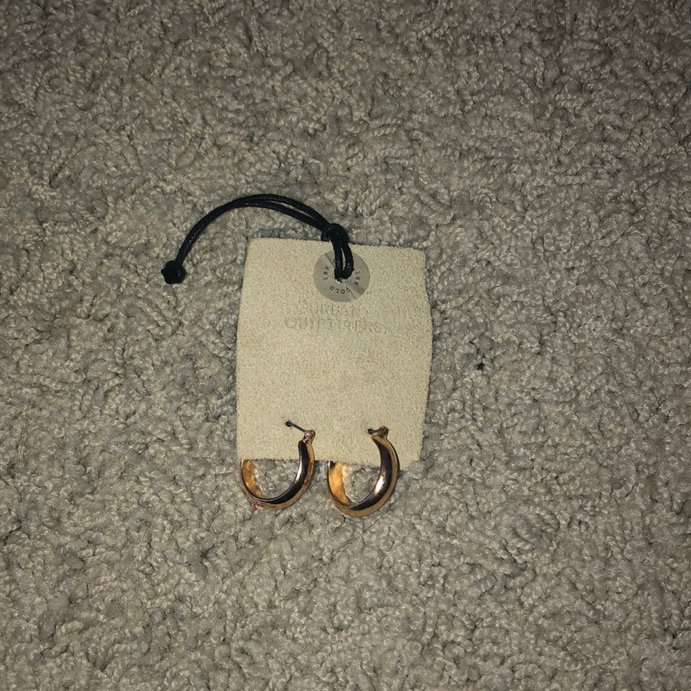 Urban Outfitters gold hoop earrings